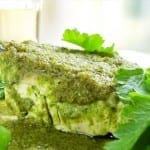 filete de pescado en salsa verde