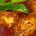 filetes de pescado en salsa de tamarindo