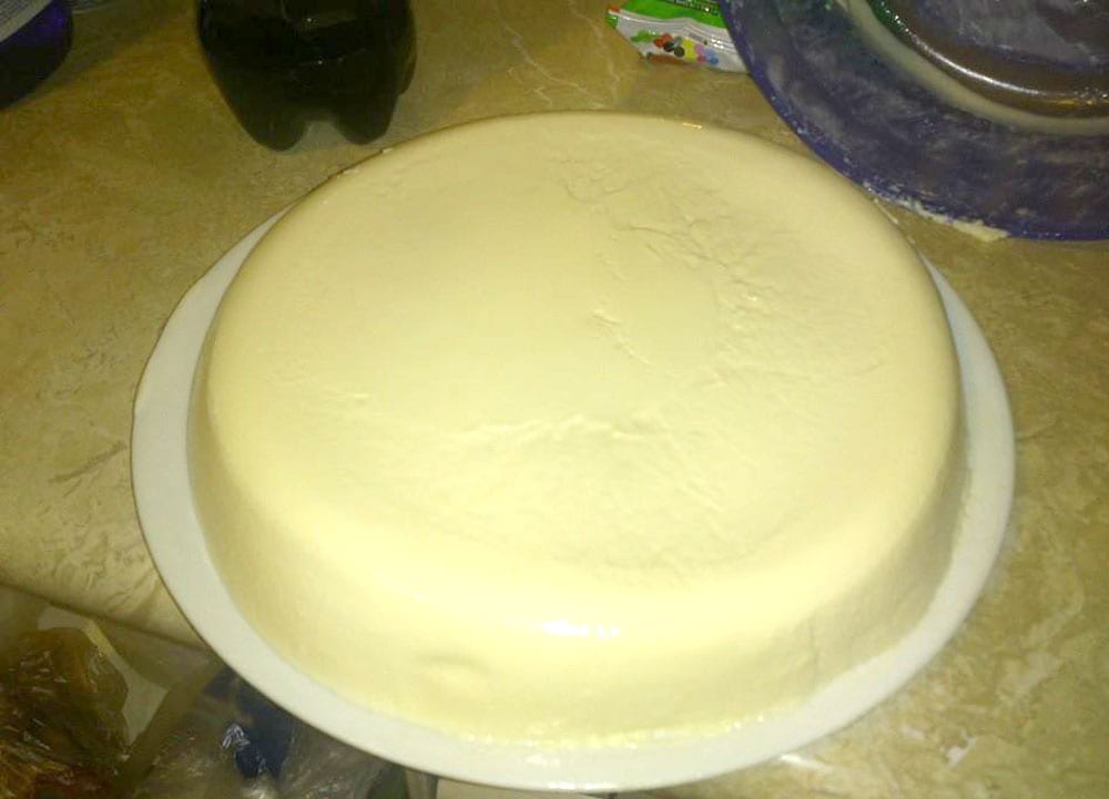 gelatina de queso crema